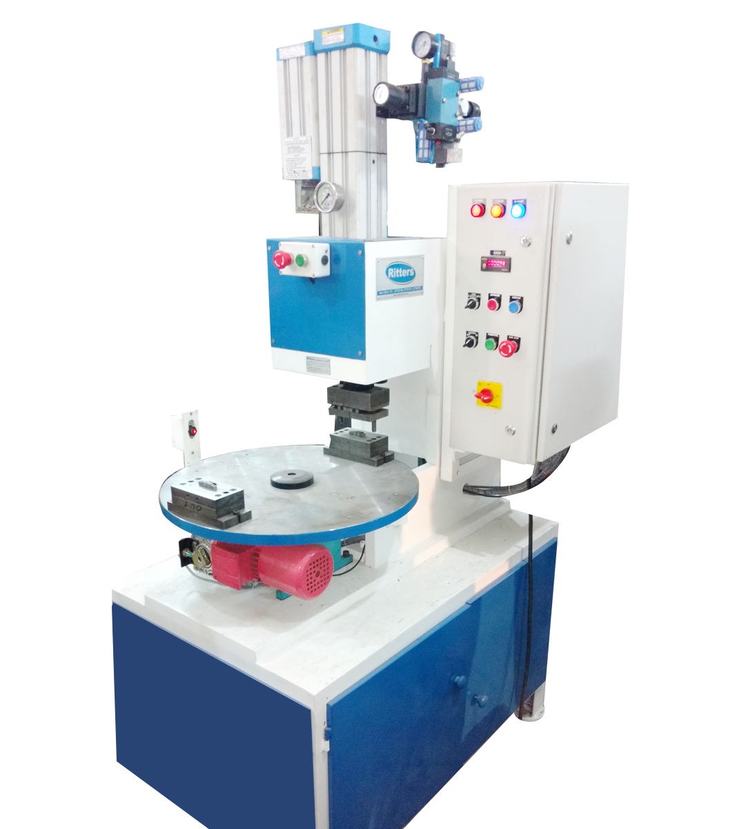 ritters Hydro Pneumatic Press With Indexing Table
